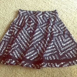 Black & White Skirt